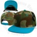 Baseball Camouflage Cap Snapback Hat Tactical Hip Hop CAMO Blank Flat Visor Brim  eb-58659711