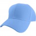Plain Fitted Curved Visor Baseball Cap Hat Solid Blank Color Caps Hats  9 SIZES  eb-74566112