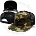 Trucker Hat Mesh Snapback Plain Baseball Cap Adjustable Flat Blank  Caps Hats  eb-63882978