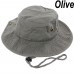 Boonie Bucket Hat Cap 100% Cotton Fishing Hunting Safari Summer Military  Sun  eb-48406713