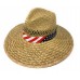 Stylish Straw Hats Caps Lifeguard Sombrero Postal Sun Beach Wide Brim Unisex  eb-25785853