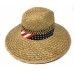 Stylish Straw Hats Caps Lifeguard Sombrero Postal Sun Beach Wide Brim Unisex  eb-25785853