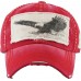 Vintage Distressed Hat Baseball Cap  EAGLE  KBETHOS  eb-52622780
