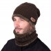 Baseball Hats For  Winter NEW Horns Knitted Cat Devil Beanie Braided Cap  eb-09061003