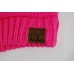 CC Beanie Tail Messy High Bun Ponytail Hat Knit Beanie Cap  eb-33758963