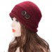 s Classic Boiled Wool Bucket Bowler Cloche Casual Bonnet Buttons Hat T178  eb-83145844