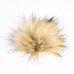 1pc Large Faux Raccoon Fur Pom Pom Ball with Press Button for Knitting Hat DIY  eb-56768982