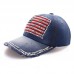  Adjustable American Flag Rhinestone Bling Denim Sport Baseball Hat Cap  eb-19427377