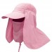 Sun Hats UV Protection Face Flap Hiking Fishing Traveling Outdoor Sun Caps  eb-06933728