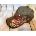 Primos Hunting Hat Cap Brown Pink Embellished "Speak The Language"  OSFM EUC  eb-25898852