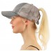 Hats For  Summer Trucker Cap NEW Bun Sun Messy High Baseball Ponytail Mesh  eb-65311948
