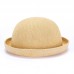 Fashion  Girls Sun Hat Folding Cotton Linen Cap Pure Color Spring Autumn  eb-72344956
