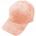 CC Everyday Faux Suede 6 Panel Solid Suede Baseball Adjustable Cap Hat  eb-42830356