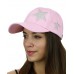 C.C 's Glitter Star Cut Design Cotton Adjustable Precurved Baseball Cap Hat  eb-45705353