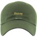 Henny Embroidery Dad Hat Baseball Cap Unconstructed  eb-93702749