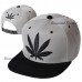 Baseball Cap Snapback Hip Hop Hat Weed Leaf Pot Cannabis Marijuana Adjustable  eb-26134523