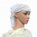 Hat Chemo Scarf Headwear Wrinkle Turban Ruffle  Abbey Cap Pre Tied Head  eb-97027358
