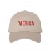 'MERICA Dad Hat Embroidered Low Profile Independence USA Cap Hat  Many Colors  eb-38963698