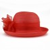 Elegant  Lady Wedding Church Dress Hat Bucket Kentucky Derby Floral Hat  eb-26988555