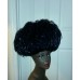 Jack McConnell VINTAGE  Hat  Blue Feathers  Blue Diamels on the tips. Excellent   eb-30625354