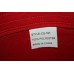 RED HAT SOCIETY s Dress Church Hat Sz ML Red Denim Sequins Trim + Box EUC  eb-16726650