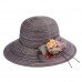  Floppy Sun Hats Summer Beach Straw Travel Wide Brim Packable Folding Cap  eb-38235345