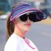 Retractable Sun Hat Visor Summer Fashion Visors Foldable Wide Brim Cap UV  eb-98574735