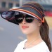 Retractable Sun Hat Visor Summer Fashion Visors Foldable Wide Brim Cap UV  eb-98574735