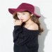 Trend 's Wool Felt Autumn Winter Big Brim Panama Jazz Hat Cap(57CM)  eb-33167572