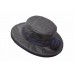 Walker & Hawkes Ladies Wax Windsor Rose Hat Wide Brim With Flower  100% Cotton  eb-50345301