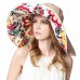  Folding Wide Large Brim Sun Visor Hat Casual Summer Holiday Beach Caps  eb-88337123