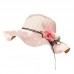 ParentChild Cute Flower Girl Sun Hat Wave Wide Brim Casual Shade Summer Hat  eb-11172914