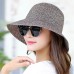 's Sunhats 's Casual Caps Straw Wide Brim Shade Foldable Summer Hats  eb-23187641