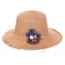 Summer  Straw Panama Hats Big Wide Brim Girls Travel Casual Beach Sun Caps  eb-85372729