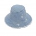 's Lady Casual Denim Beach Bucket Hat Wide Brim Outdoor Fishing Sun Hat HOT  eb-33458157