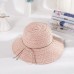 Unisex Hat   Fedora Trilby Wide Brim Straw Cap Summer Beach Sun Panama  eb-71345785