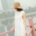 Summer  Straw Panama Hats Big Wide Brim Travel Casual Beach Sunshade Caps  eb-56181264