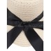 Fashion  Wide Brim Summer Beach Sun Hat Straw Hat Letter Embroidery T7S0  eb-98850334