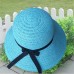 Fashion Ladies  Floppy Foldable Straw Beach Sun Summer Hat Beige Wide Brim  eb-62423678