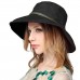 's Summer Linen Bucket Sun Hat with Wooden Bead  Beige  eb-81488258
