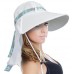 Sun Blocker 's Sun Hat Large Brim Beach Travel Fishing Hat with Neck Flap  742010035770 eb-07650977