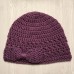 ’s Crocheted Chemo Cap Hat Beanie 100% Premium Cotton Mulberry  eb-55584172