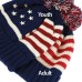 American Flag Thick Knit Beanie with Pom Pom Winter Hat Adult Kids Junior  eb-38349586
