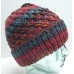 CAPPELLIFICIO FIORENTINO Woman's Beanie Pink/Orng/Teal Wool Blend Made Italy  eb-15756353