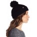 UGG Hat Ribbed Knit Pom Cuff Beanie 4 colors NEW $55  eb-98627235