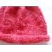Hand knitted bulky and warm wool blend beanie/hat  raspberry  eb-17655685