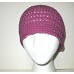 Handmade New Pink Hat Wool Beanie Cap Handmade Crochet Womans Unique Summer Gift  eb-28271184