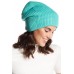 Free People 's All Day Every Day Turquoise Slouchy Beanie  eb-79591327