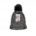 New Inc International Concepts Black FauxFur Pom Beanie Hat  Retail $39.50  eb-03616539