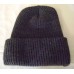  "my life story will be a good one..."  GRAY BEANIE KNIT HAT CAP with CUFF NWOT  eb-87147194